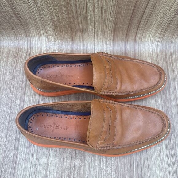 Cole‎ Haan Lunargrand Penny Woodbury/Orange C11201 Size 10 M main image 8